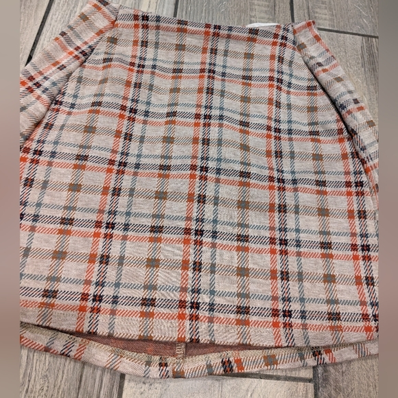 Women's ALTAR'D STATE plaid mini skirt with pockets size XS - Picture 4 of 4